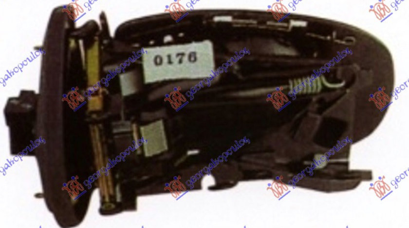 Oglinda Stanga Completa Electrica Incalzita Mercedes CLC W203 COUPE 2001-2002-2003-2004-2005-2006-2007-2008