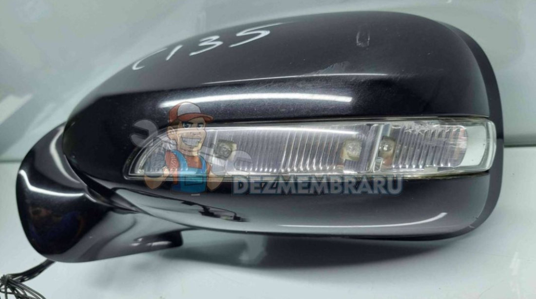 Oglinda stanga Mercedes Clasa E (W211) [Fabr 2002-2009] 197 NEGRU OBSIDIAN