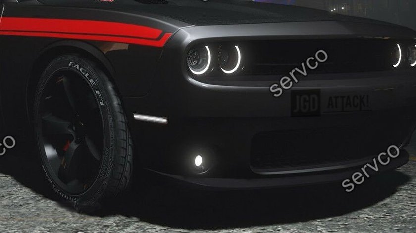 Ornament aripa bara fata Dodge Challenger 2015-2021 v2