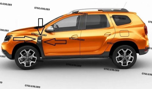 Ornament aripa fata stanga 4wd Dacia Duster 2 2018-2023 NOU Cod OE 638756023R