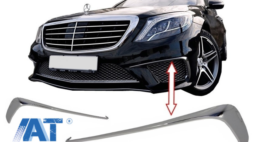 Ornament Bara Fata compatibil cu Mercedes S-Class W222 S65 Design (2013-up)