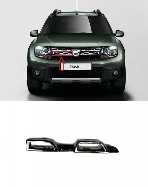 Ornament cromat grila dreapta jos Dacia Duster 2013 - 2017 Nou (623866492R)