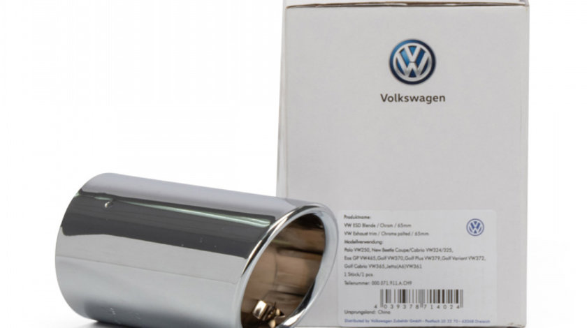 Ornament Esapament Crom Oe Volkswagen Polo 5 6R 2014→ 000071911ACH9