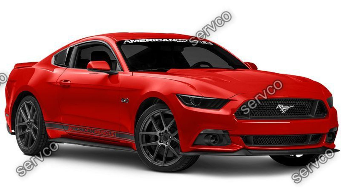 Ornament lateral geam spate Ford Mustang Fastback 2015-2021 v2