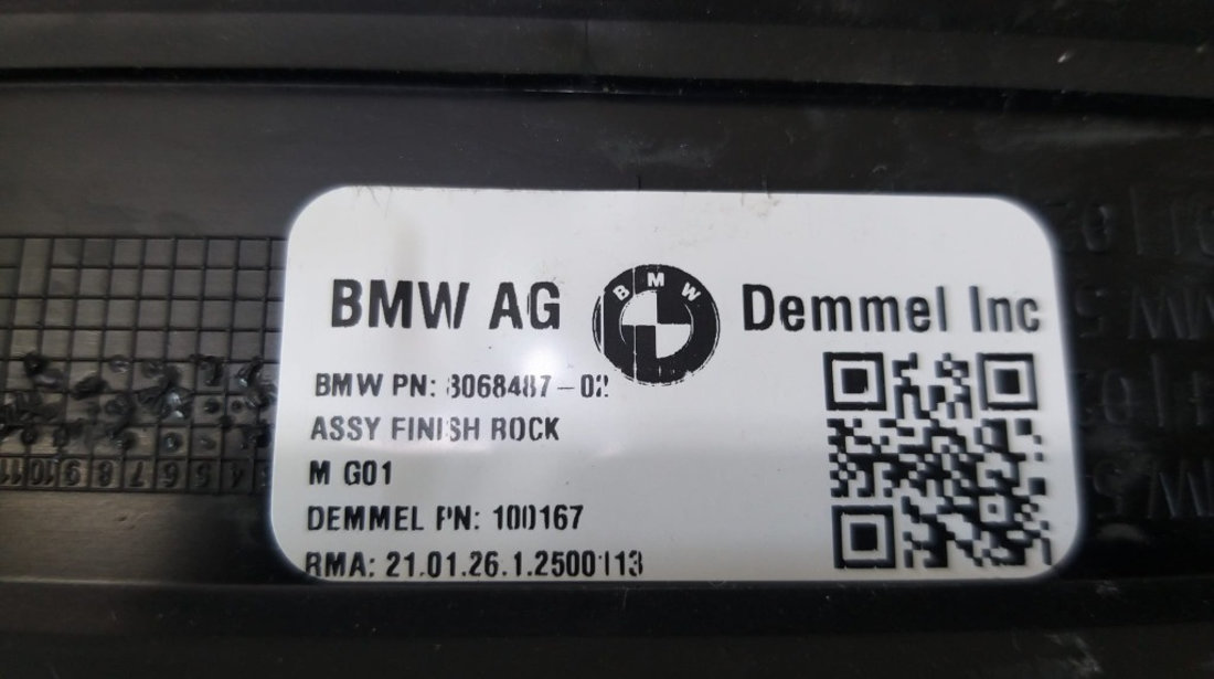 Ornament prag bmw x3 g01 806848702