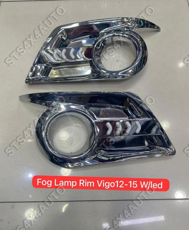 ORNAMENT PROIECTOARE CU LED DRL SI DYNAMIC SEMNALIZARE TOYOTA HILUX VIGO 2012-2016 CP [V4]