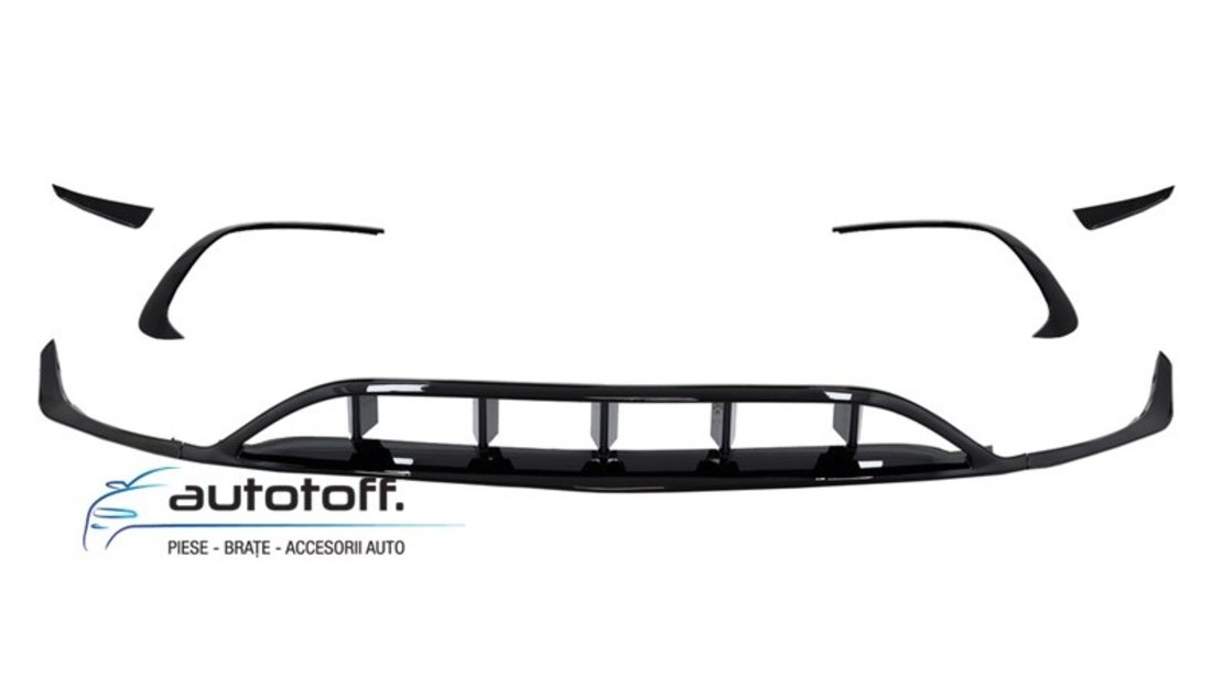 Ornamente bara fata A45 Mercedes W176 Facelift (15-18) A45 Black LOOK