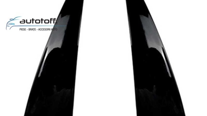 Ornamente bara spate GLE Coupe C167 (2020+) Flapsuri negru lucios