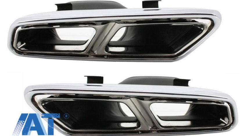 Ornamente tobe compatibil cu sistemul de evacuare Mercedes S-Class W222 E-Class W212 S212 Facelift CLS W218 SL-Class R231 E63 S65 SL65 Design