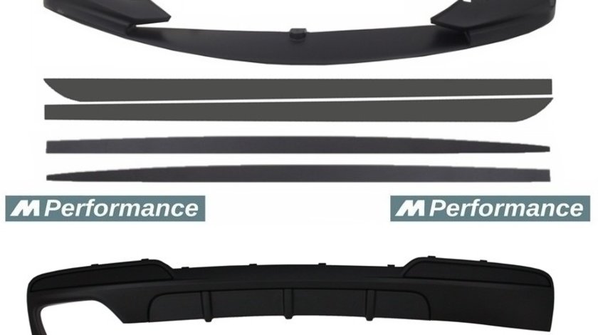 Pachet conversie M-Performance Frontal,praguri + difuzor cu evacuare stanga BMW Seria 5 F10.