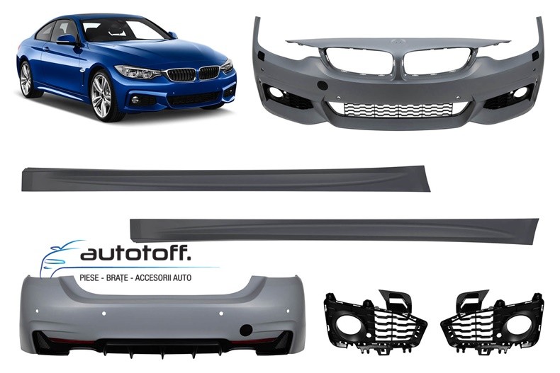 Pachet exterior compatibil BMW Seria 4 F36 Grand Coupe (13-20) M-Tech Design