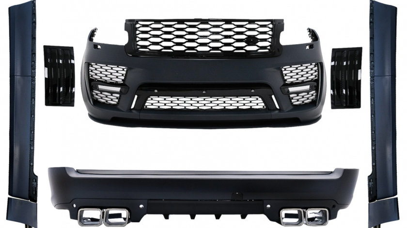 Pachet Exterior compatibil cu Land Range Rover Vogue IV L405 SWB (2018-Up) SVO Look CBRRVL405SVO