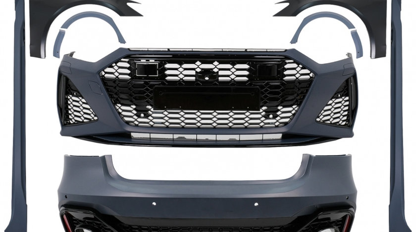 Pachet Exterior Complet compatibil cu Audi A7 4K8 (2018-up) Wide RS Design CBAUA74KWB