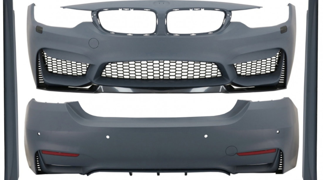Pachet Exterior Complet compatibil cu BMW Seria 4 F32 Coupe F33 Cabrio (2013-2019) M4 Design CBBMF32M4DO