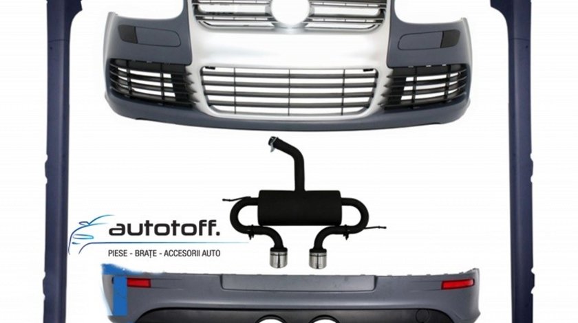 Pachet exterior cu Sistem de evacuare VW Golf 5 (03-07) R32 Design