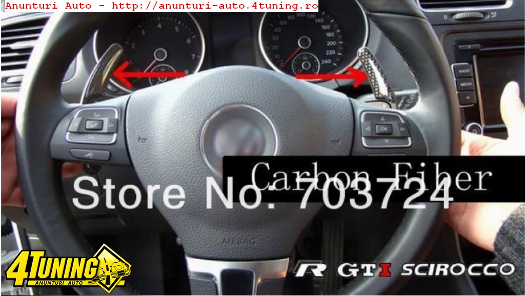 Padele VW DSG Extensii PASSAT CC SCIROCCO Golf GTI Jetta R R20 R36 #85601