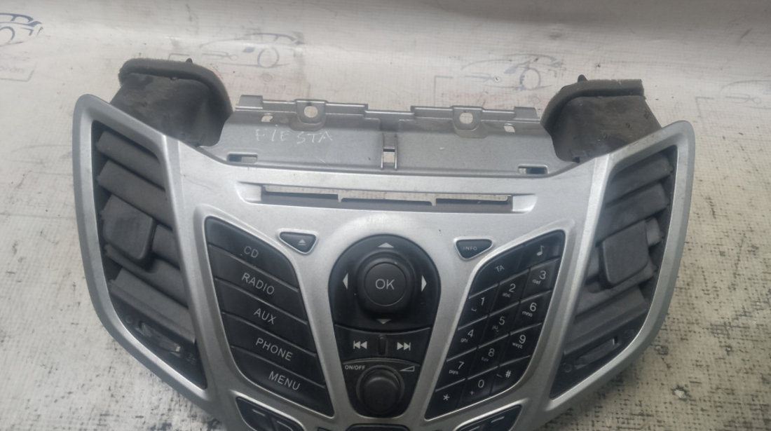 Panou butoane CD Player Ford Fiesta 2012, 8A6T18K811BE