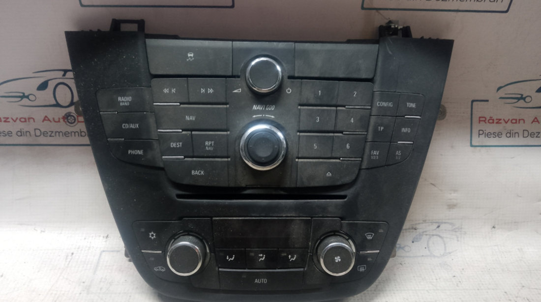 Panou butoane CD Player Opel Insignia A 2011, 13273095