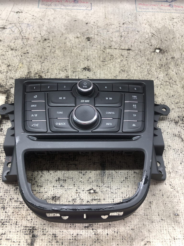 Panou butoane CD Player Opel Mokka 1.4 Benzina 2015, 95052534