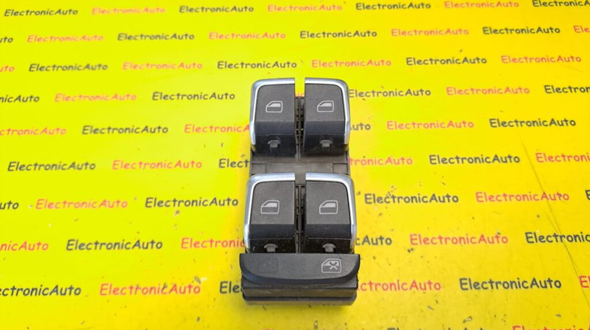 Panou Butoane Comanda Geamuri Electrice Audi A4, 8K0959851F,