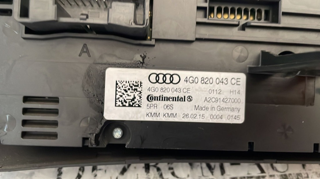 Panou Clima Audi RS6 Plus Avant Quattro cod: 4G0820043CE