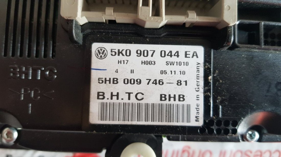 Panou clima cu incalzire scaune VW Tiguan cod piesa : 5K0907044EA