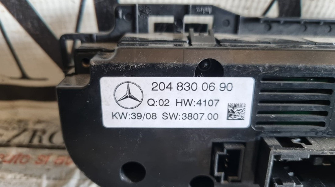 Panou clima Mercedes-Benz C-Class Coupe (C204) cod piesa : A2048300690