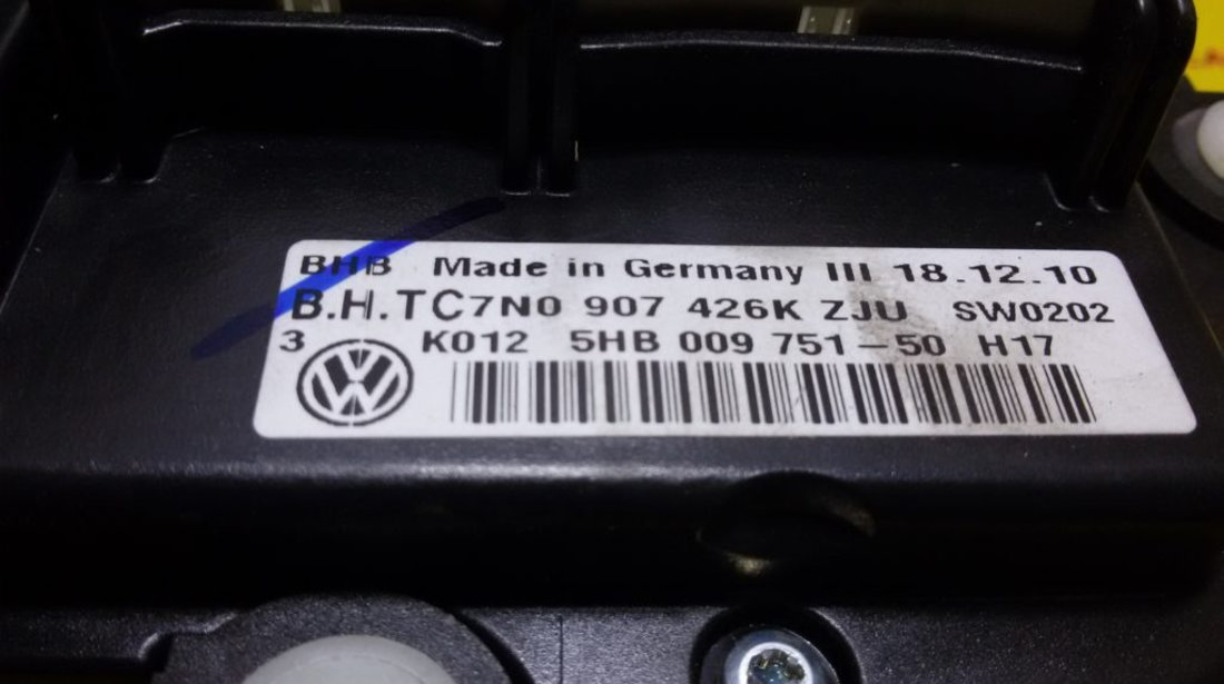 Panou Clima VW Golf6 7N0907426K, 5HB00975150