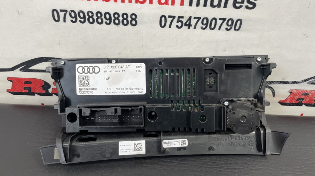 Panou climatronic Audi Q5 sedan 2012 (8K1820043T)