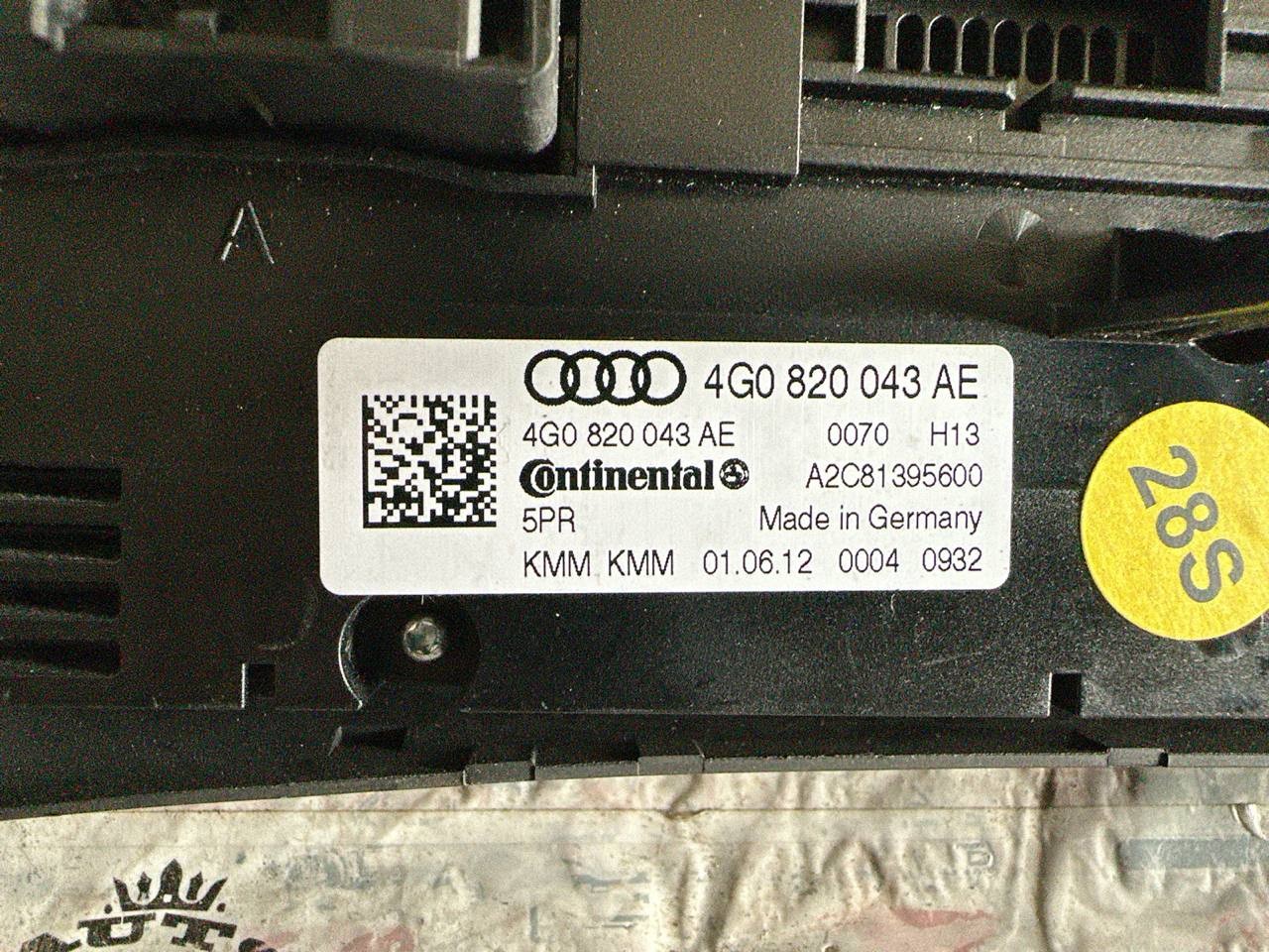 Panou comanda AC Audi S6 2011 - 2014 cod: 4G0820043AE