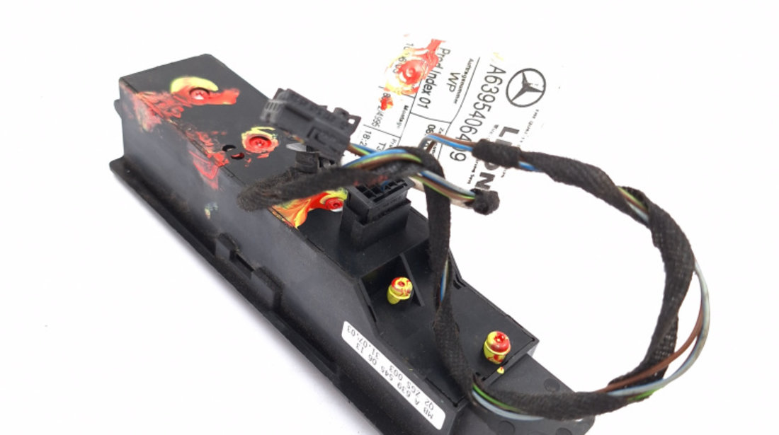 Panou Comanda Geamuri Electrice Dreapta Mercedes-Benz VITO / VIANO (W639) 2003 - 2014 A6395450613, A 639 545 06 13, 6395450613, A6395406409, A 639 540 64 09, 6395406409, ZGS003, ZGS 003