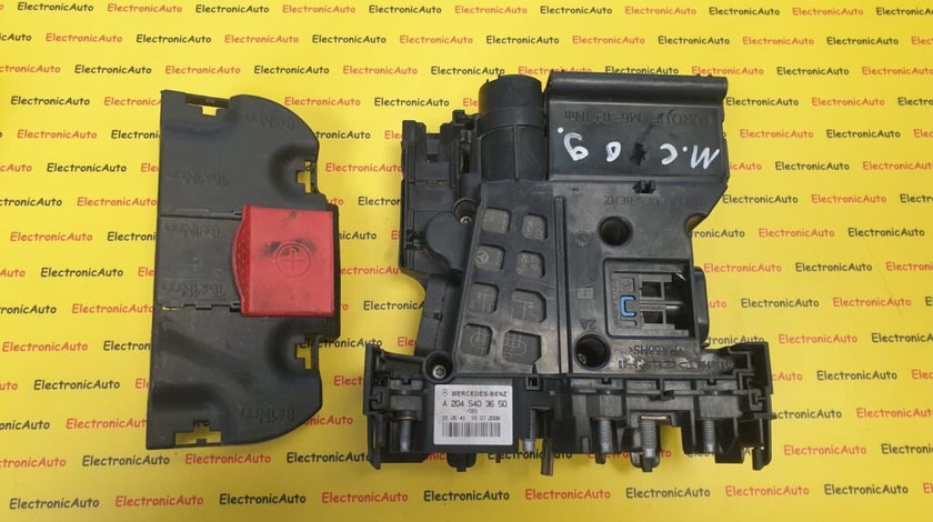 Panou sigurante control baterie Mercedes A2045403650