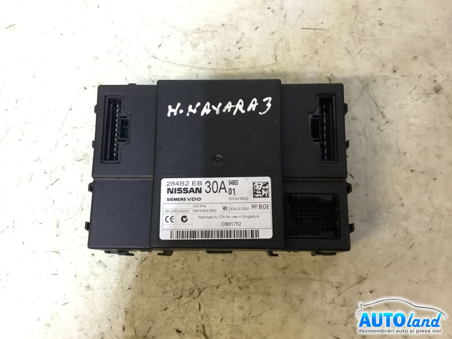 Panou Sigurante tablou 284b2eb30a Bcm Nissan NAVARA D40 2004