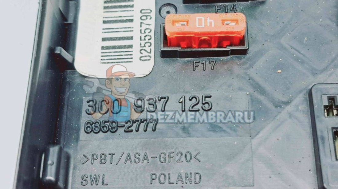 Panou sigurante Volkswagen Passat B6 (3C2) [Fabr 2005-2010] 3C0937125