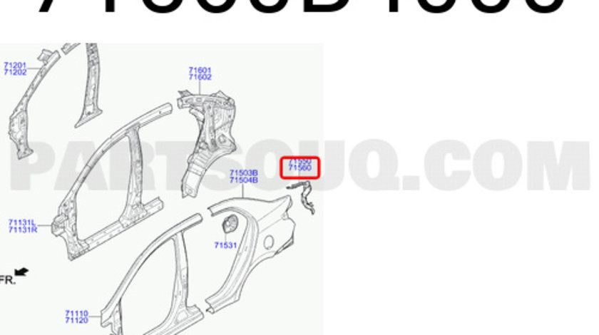 Panou Stop Dreapta Hyundai I10 2016-2017-2018-2019