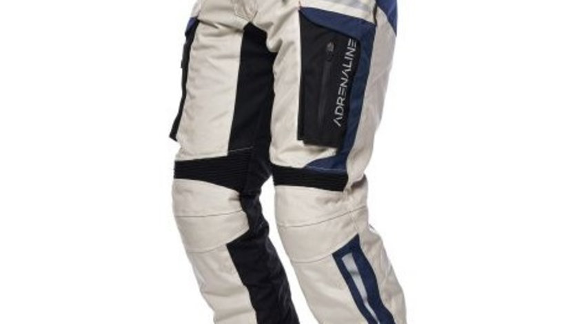 Pantaloni Moto Adrenaline Cameleon 2.0 Ppe Bej / Albastru Marimea L A0427/20/30/L