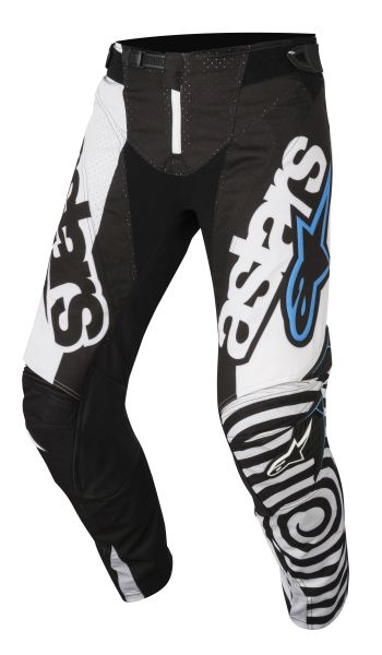 Pantaloni Moto Alpinestars Mx Techstar Venom Negru / Alb / Albastru Marimea 28 3720018/1279/28