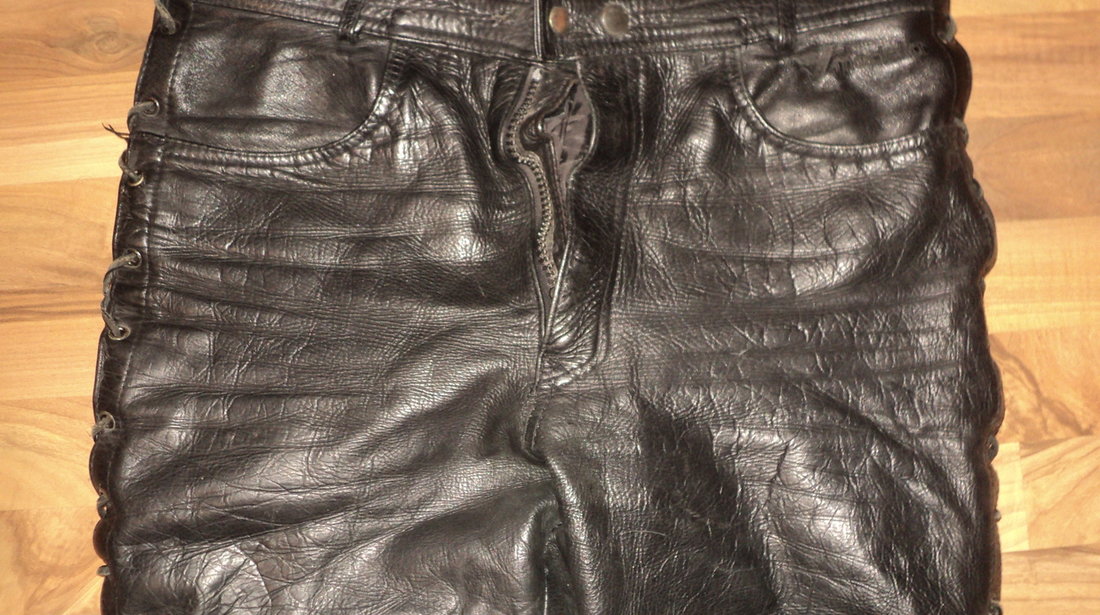 Pantaloni moto piele naturala ROAD ,piele moale ,stare perfecta #2715049