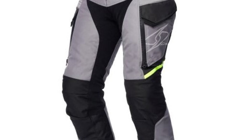 Pantaloni Moto Spyke Equator Dry Tecno Pantaloni Antracit / Gri / Galben Marimea 48 120720/10402/48