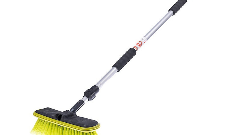 Perie De Curgere A Apei 25 Cm / 10&quot; Cu Maner Telescopic 95 - 165 Cm Si Supapa Carmotion 63511