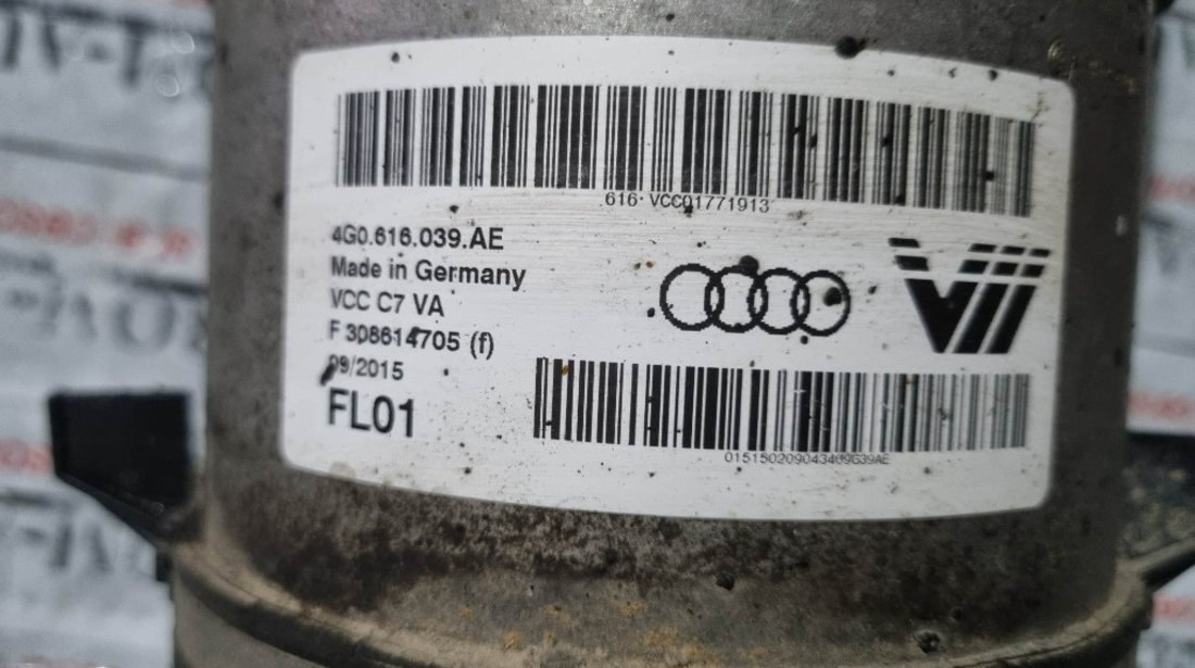 Perna aer fata Audi A6 C7 3.0 TDI 211cp cod piesa : 4G0616039AE
