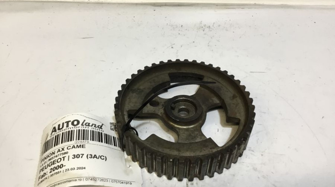 Pinion fulie Ax Came 9657477580 1.6 D Peugeot 307 3A/C 2000