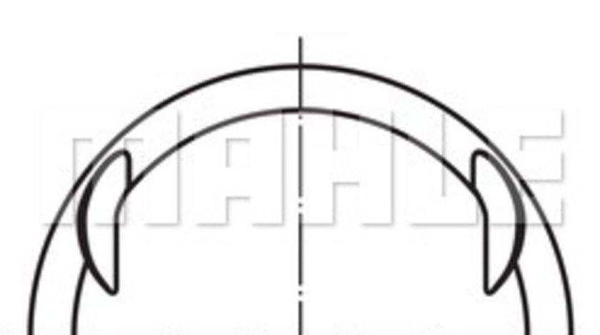 Piston (0040800 MAH) MERCEDES-BENZ