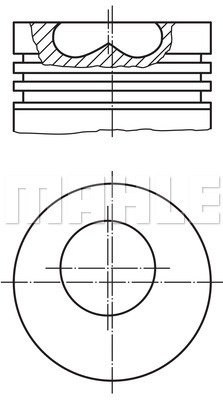 Piston (0150600 MAH) FORD