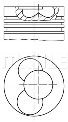 Piston (0309000 MAH) VW