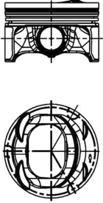 Piston (40846600 KS) AUDI,SEAT,SKODA,VW