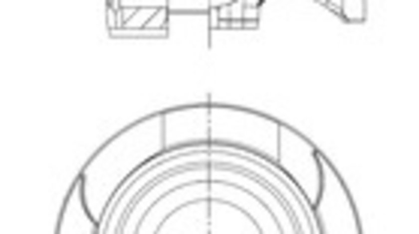 Piston (41829600 KOLBENSCHMIDT) MERCEDES-BENZ