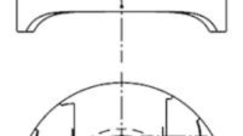 Piston (97482600 KS) MERCEDES-BENZ,MERCEDES-BENZ (FJDA)