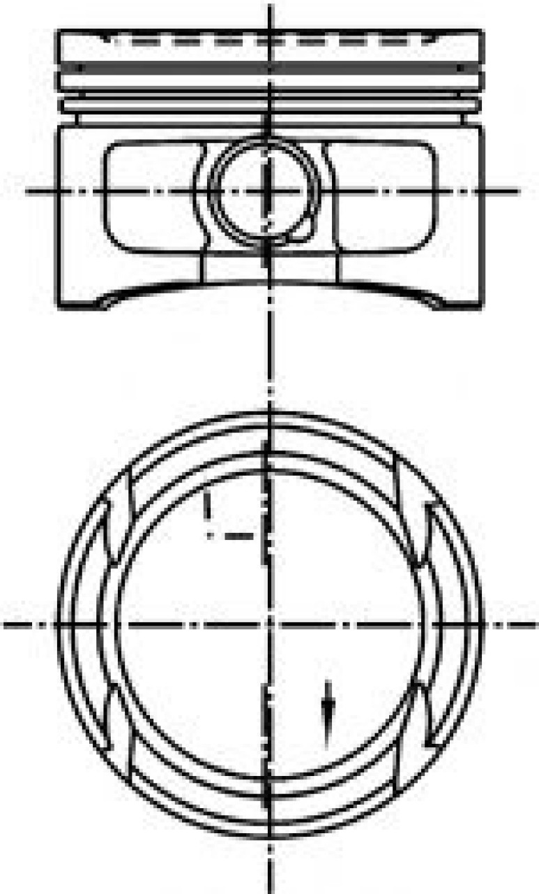 Piston AUDI A2 (8Z0) (2000 - 2005) KOLBENSCHMIDT 99562620 piesa NOUA