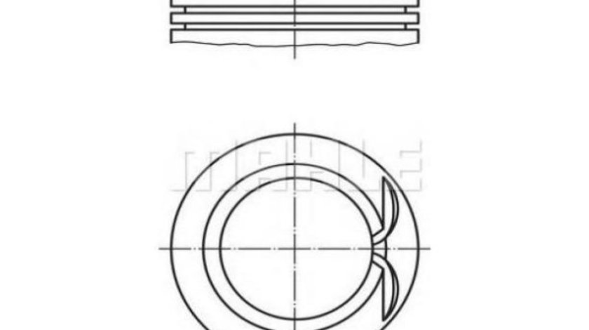 Piston Citroen C2 (JM_) 2003-2016 #2 0402500